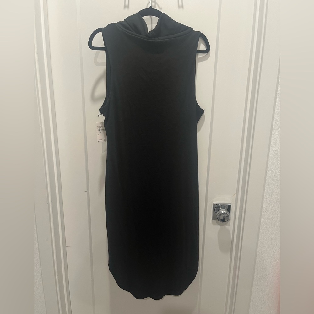 SPIRIT OF GRACE SLEEVELESS BLACK DRESS